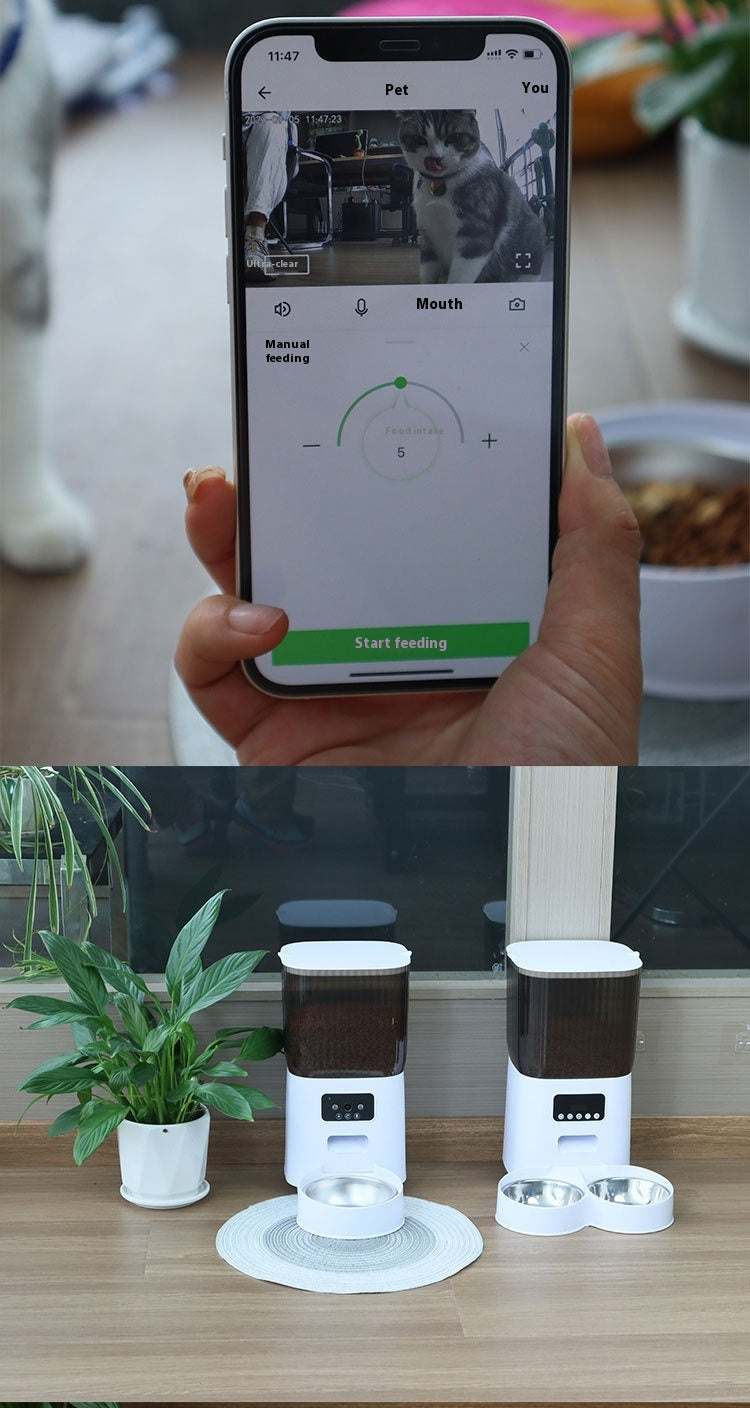 SmartFeed Pro — HD Camera & WiFi Pet Feeder